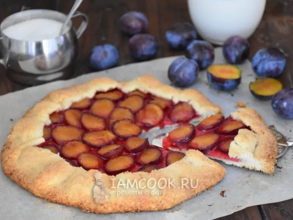 Фото блюда: Галета со сливами