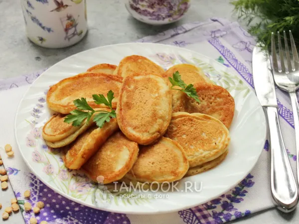 Фото блюда: Гороховые оладьи