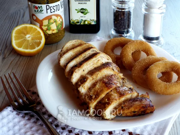 Фото блюда: Маринад для жарки куриного филе на сковороде