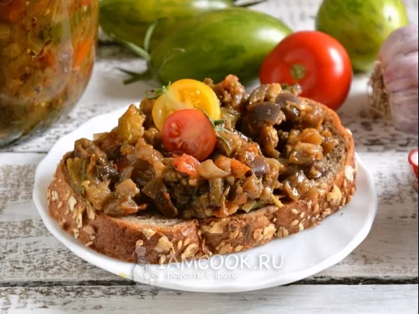 Фото блюда: Икра из баклажанов на зиму