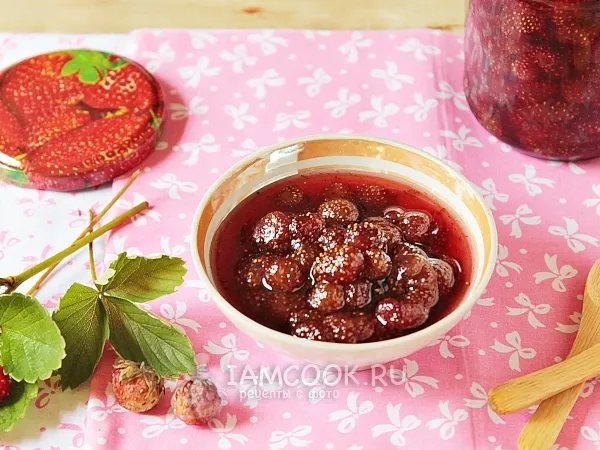 Фото блюда: Варенье из лесной клубники