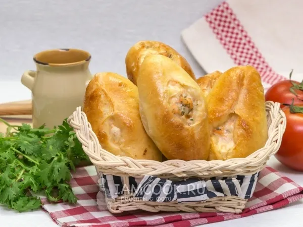 Фото блюда: Расстегаи с семгой