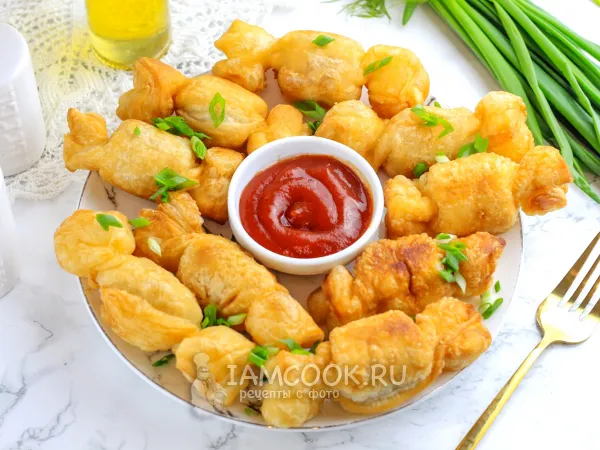 Фото блюда: Закусочные «конфеты» с сосисками