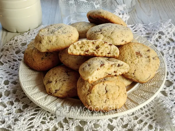 Фото блюда: Печенье «Кукис» с шоколадом