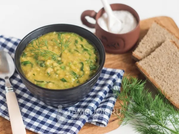 Фото блюда: Рагу из чечевицы со шпинатом