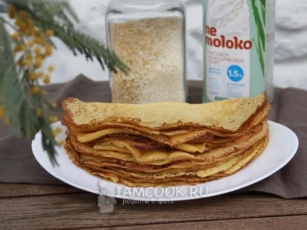 Фото блюда: Блины на рисовом молоке