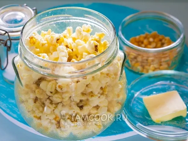 Фото блюда: Попкорн в микроволновке