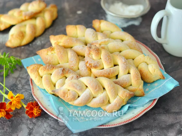 Фото блюда: Печенье «Косички»