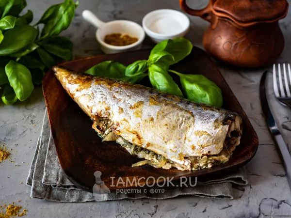 Фото блюда: Скумбрия в пергаменте в духовке