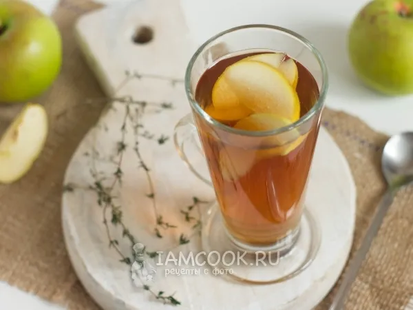 Фото блюда: Чай с тимьяном и яблоком