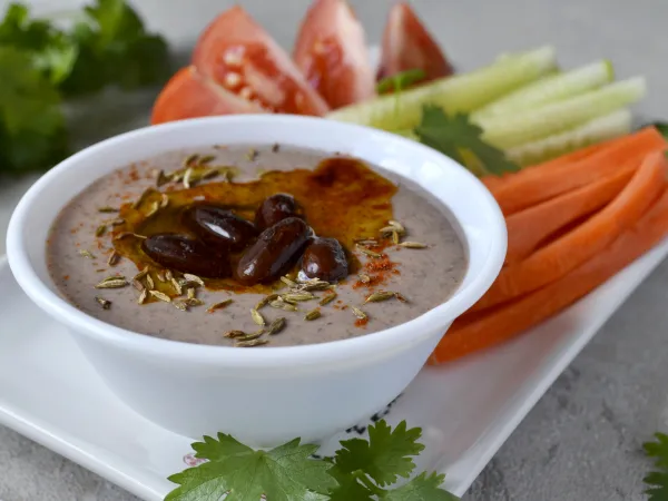 Фото блюда: Хумус из красной фасоли