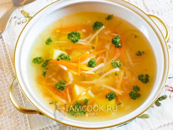 Фото блюда: Суп из корнеплодов
