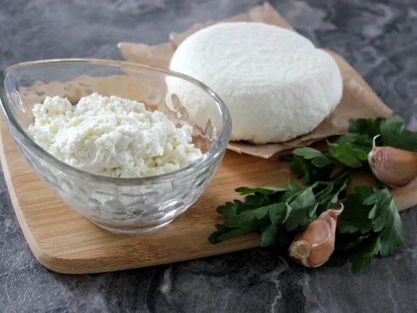 Фото блюда: Сыр рикотта из козьего молока