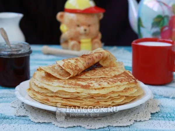 Фото блюда: Пшенные блины