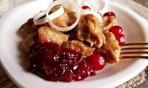 Фото блюда: Клюквенный соус к мясу