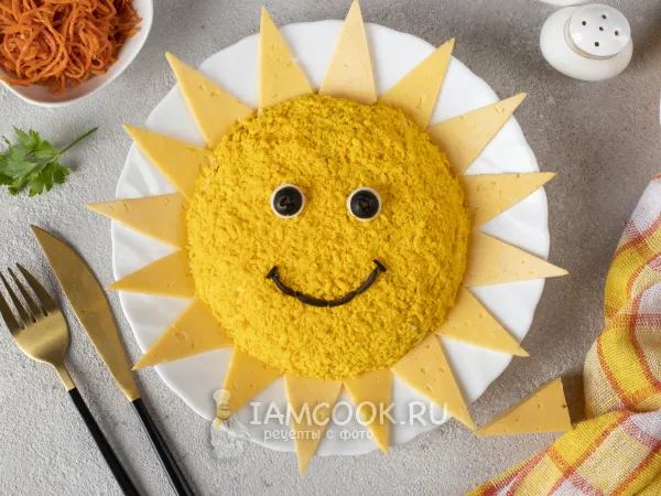 Фото блюда: Салат «Солнышко»