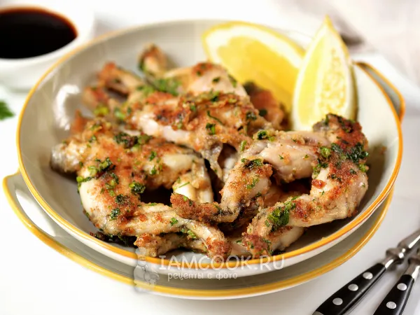 Фото блюда: Жареные лягушачьи лапки