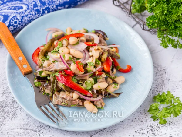 Фото блюда: Салат «Тбилиси» с баклажанами