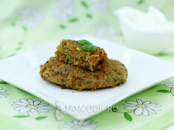 Фото блюда: Котлеты из гречки (постные)