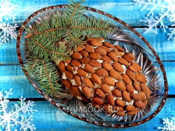 Фото блюда: Салат «Шишка»