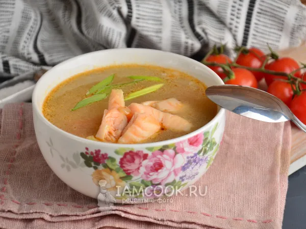 Фото блюда: Уха из брюшек лосося