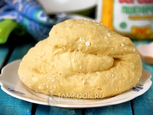 Фото блюда: Творожное тесто для пирожков