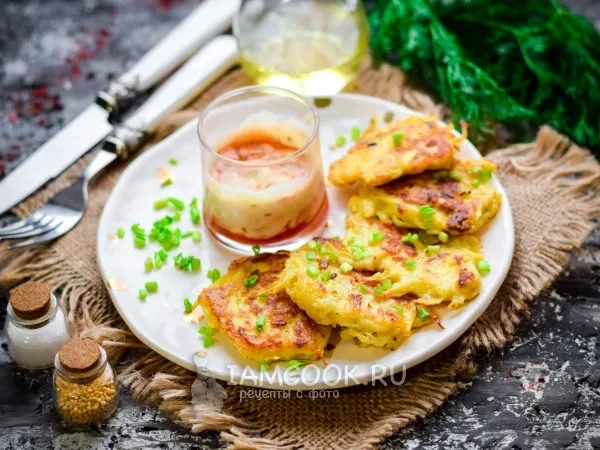 Фото блюда: Картофельные драники с индейкой