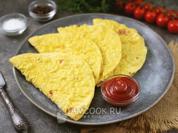 Фото блюда: Чебуреки из лаваша в духовке