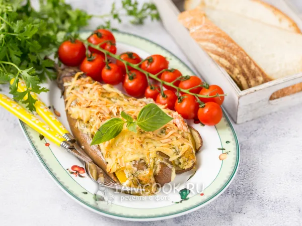 Фото блюда: Баклажаны «Жар-птица» в духовке