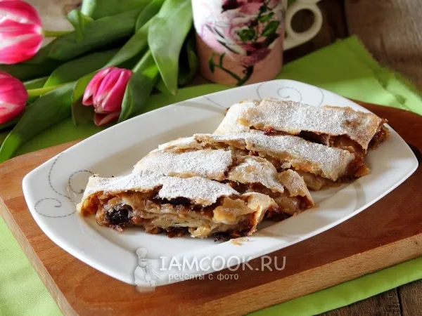 Фото блюда: Венский штрудель