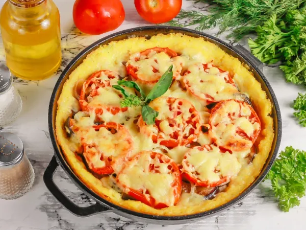 Фото блюда: Пирог из поленты