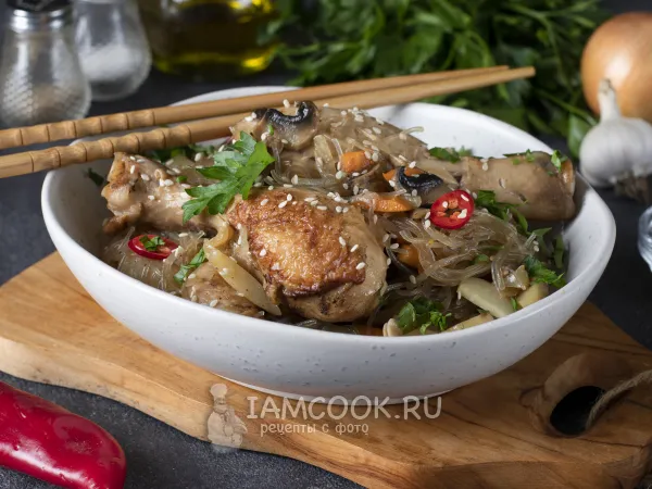 Фото блюда: Дакжим (курица с овощами по-корейски)