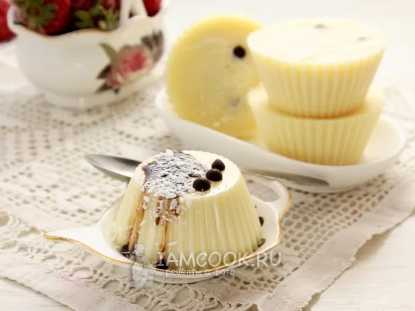 Фото блюда: Желе со сгущенкой