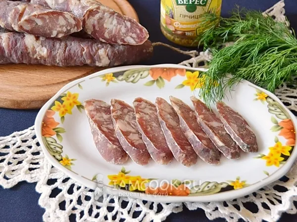 Фото блюда: Сухая колбаса