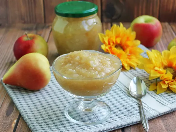 Фото блюда: Джем из яблок и груш на зиму