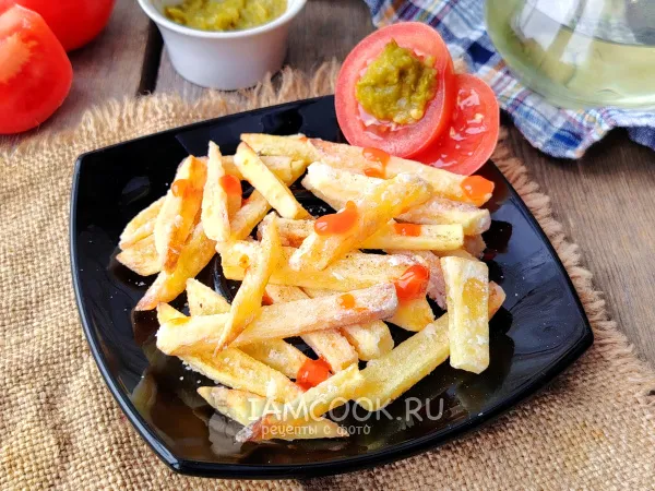 Фото блюда: Картофель фри в крахмале