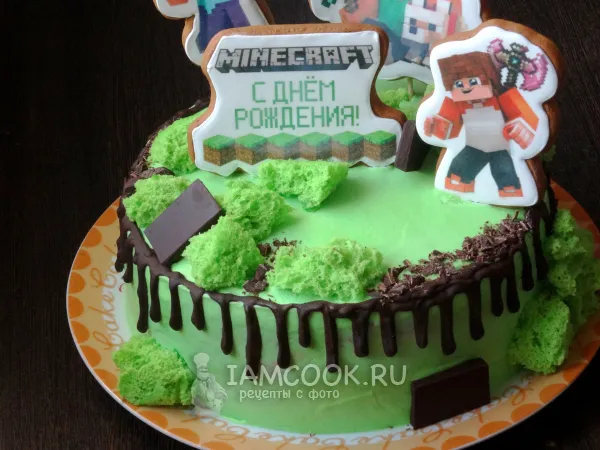 Фото блюда: Торт «Красный бархат» с вишней