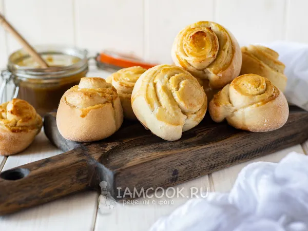 Фото блюда: Печенье «Утопленники» на дрожжах (с сахаром)