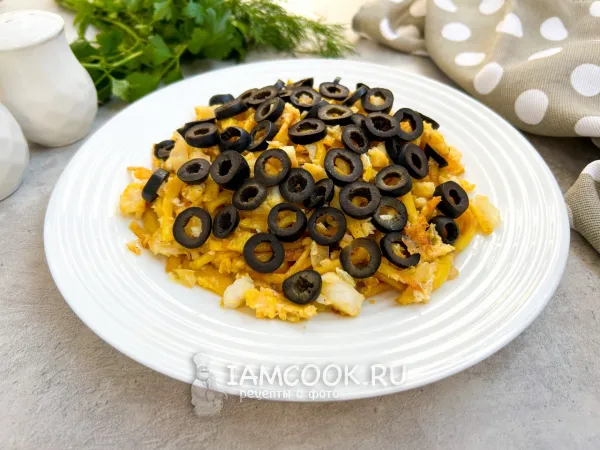 Фото блюда: Треска по-португальски (Бакаляу)