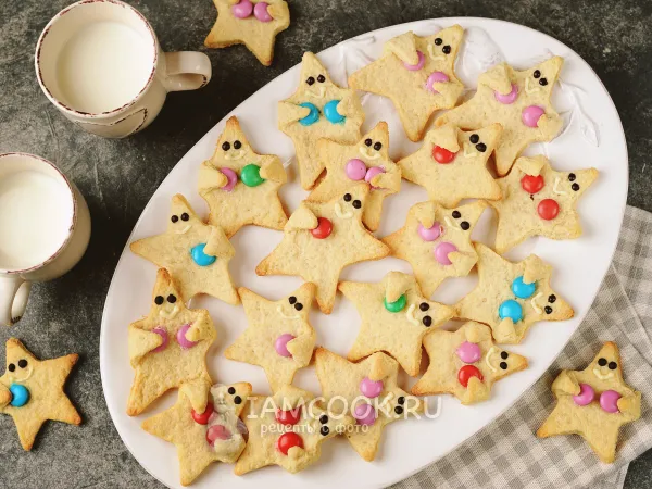 Фото блюда: Печенье «Веселые звезды»