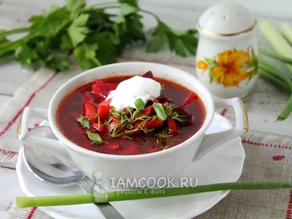 Фото блюда: Свекольник как в детском саду (классический рецепт)