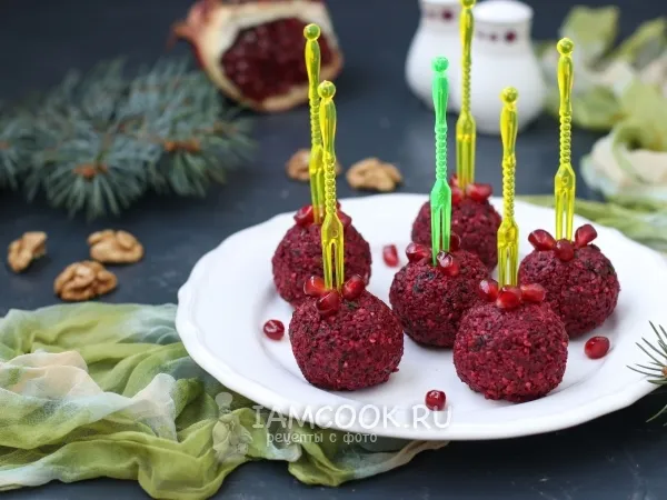 Фото блюда: Пхали из свеклы