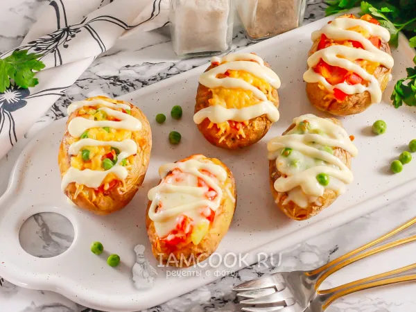 Фото блюда: Кумпир (турецкое блюдо)