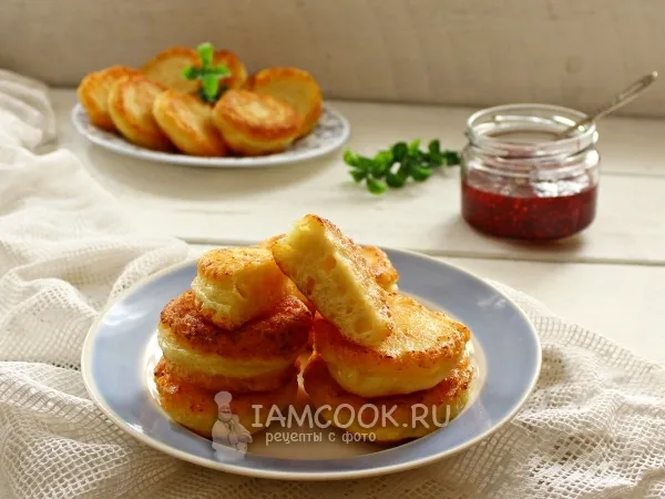 Фото блюда: Дрожжевые оладьи на сухих дрожжах