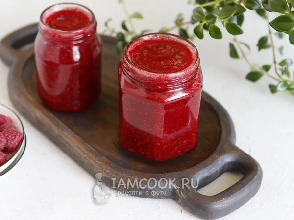 Фото блюда: Малина с медом на зиму