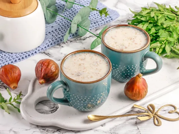 Фото блюда: Молоко с инжиром