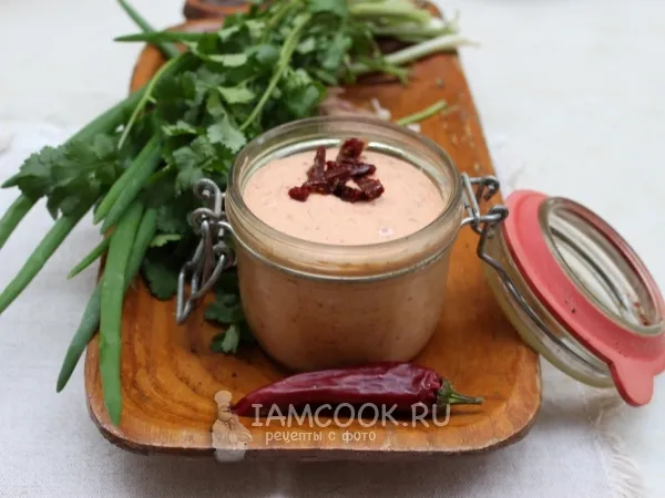 Фото блюда: Заправка с вялеными помидорами