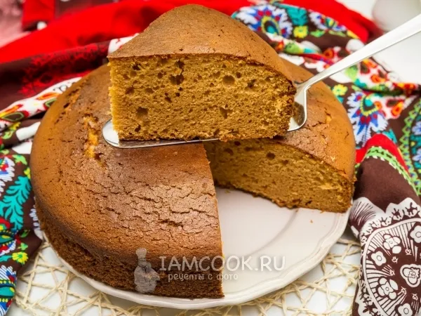 Фото блюда: Карамельный бисквит