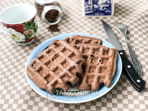 Фото блюда: Вафли «Брауни»