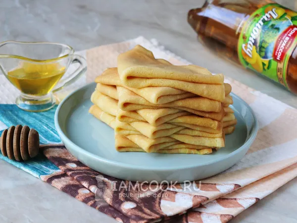 Фото блюда: Блины на лимонаде